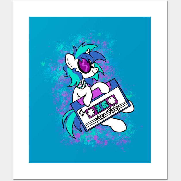 DJ pon3 Wall Art by AmyNewBlue